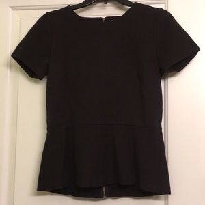 Jcrew Peplum Tee